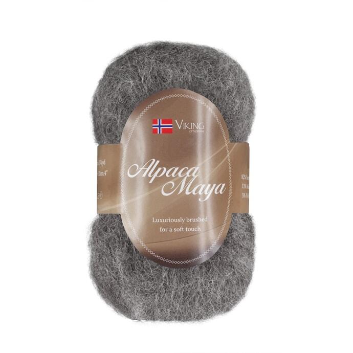 ALPACA MAYA Grå - 715