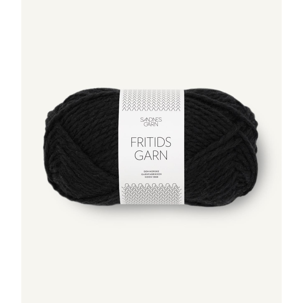 1099 Fritidsgarn Sort