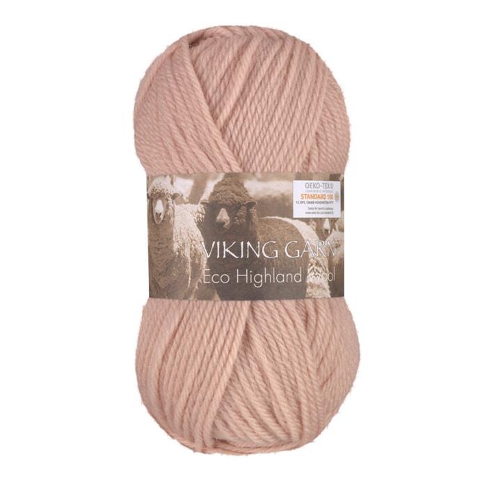 ECO HIGHLAND WOOL Pudderrosa - 262