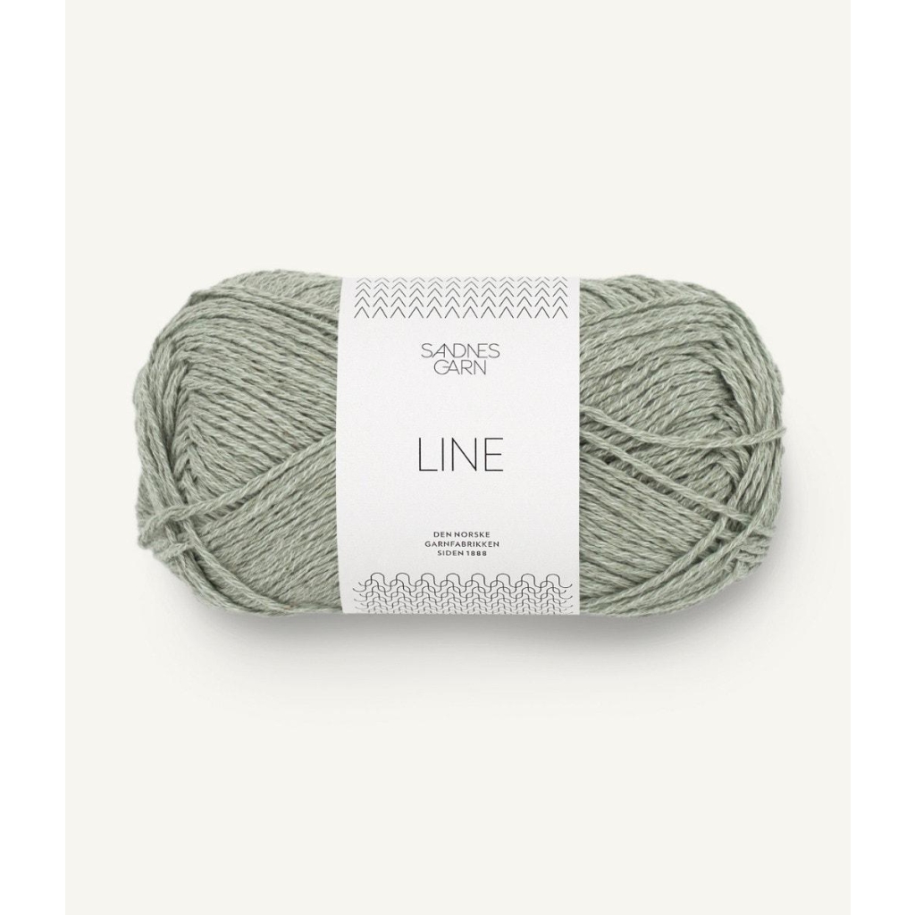 8521 Line Støvet Lys Grønn