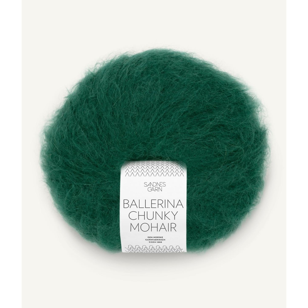 7772 Ballerina Chunky Mohair Rain forest