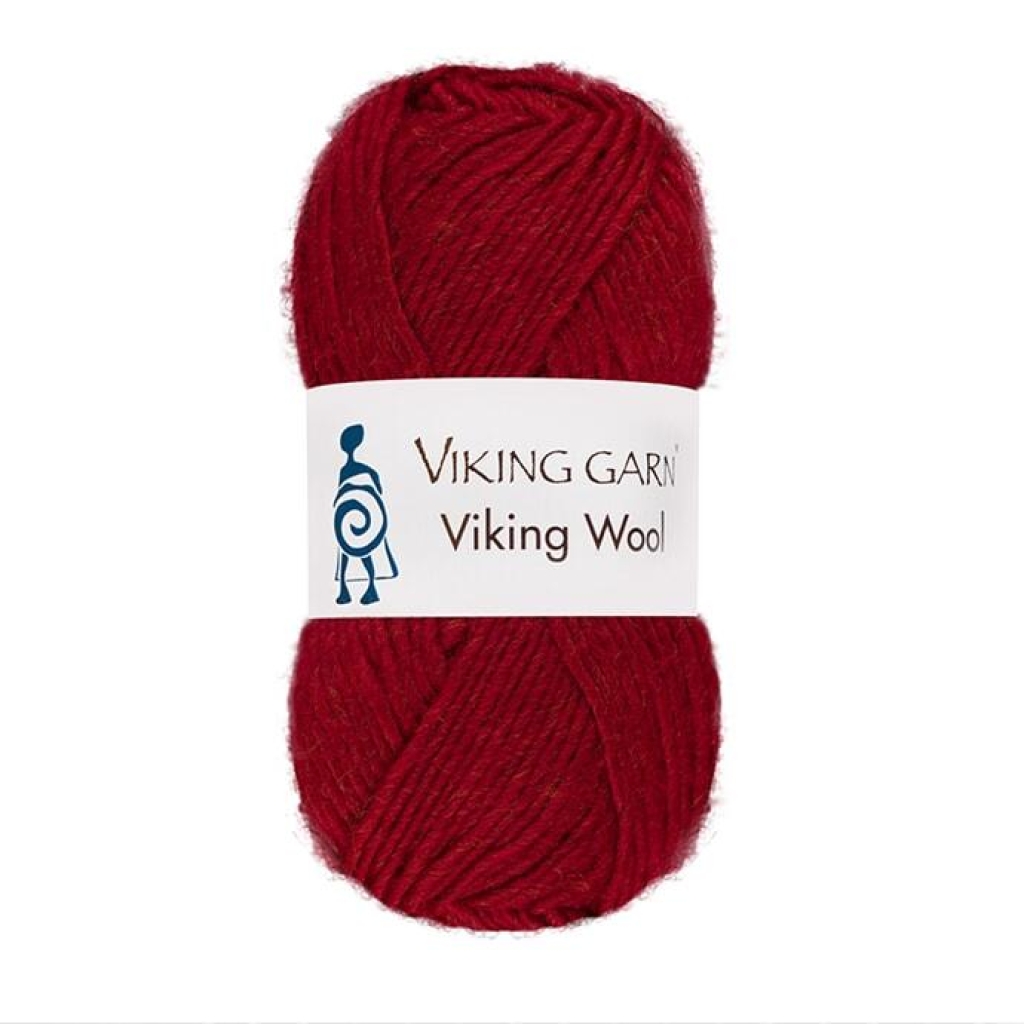 VIKING WOOL Rød - 560
