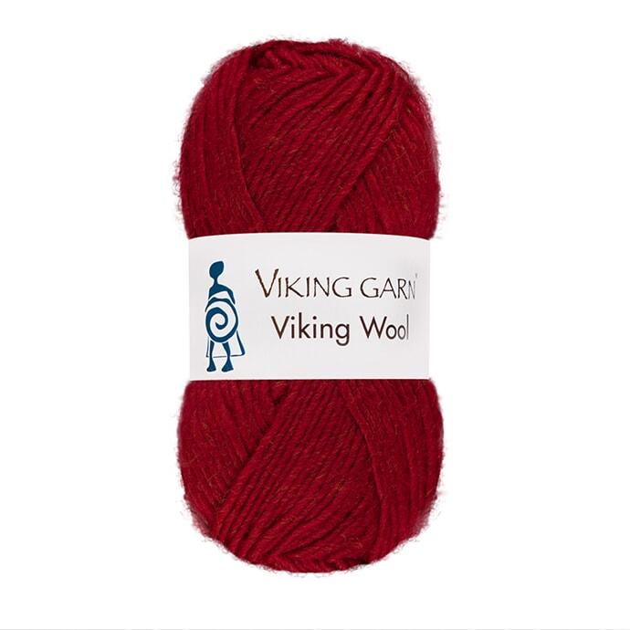 VIKING WOOL Rød - 560