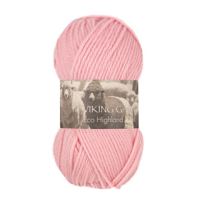 ECO HIGHLAND WOOL Lys rosa - 263