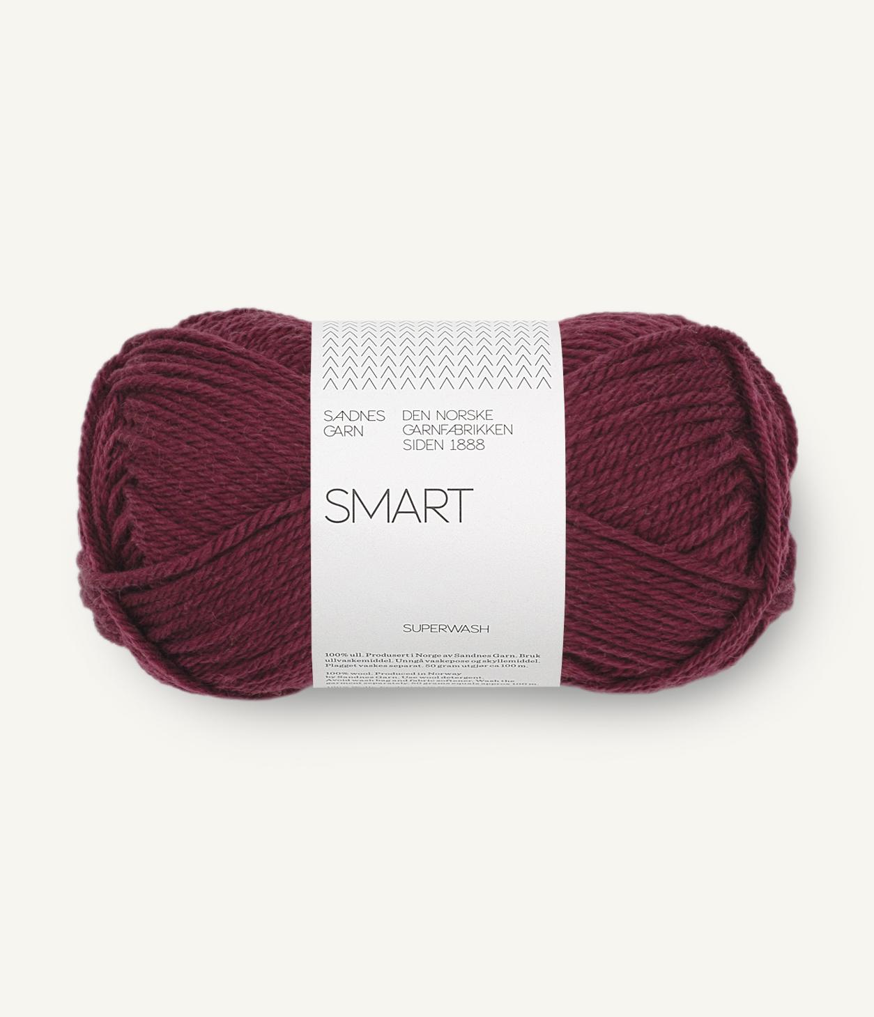 4372 Smart Dyp Burgunder Nm 8,0/4