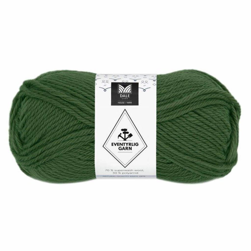 Eventyrlig garn - Grønn