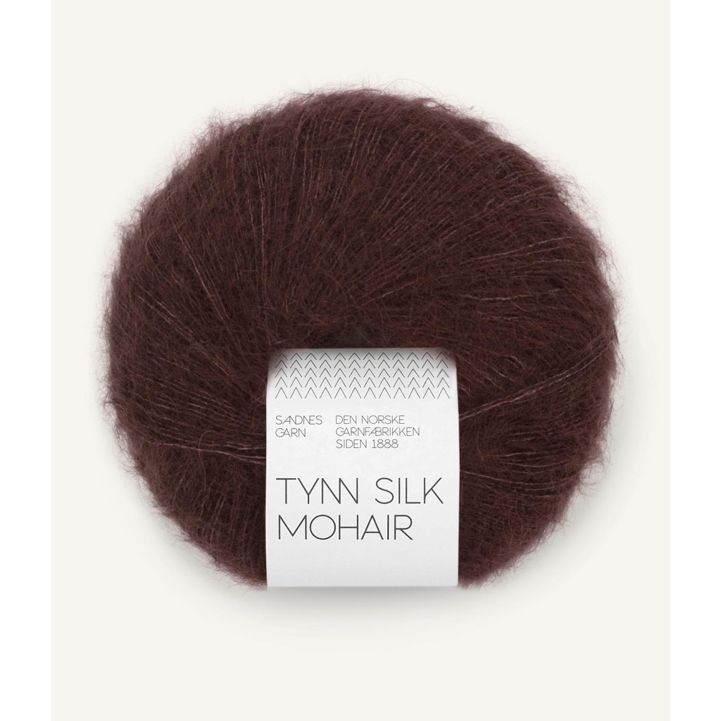 4381 Tynn Silk Mohair Dark fudge