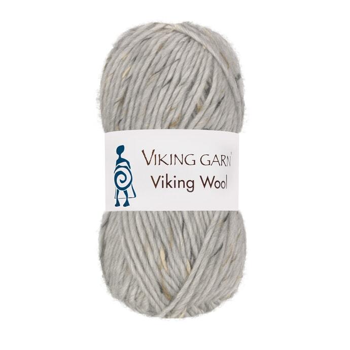 VIKING WOOL Hvit tweed - 501