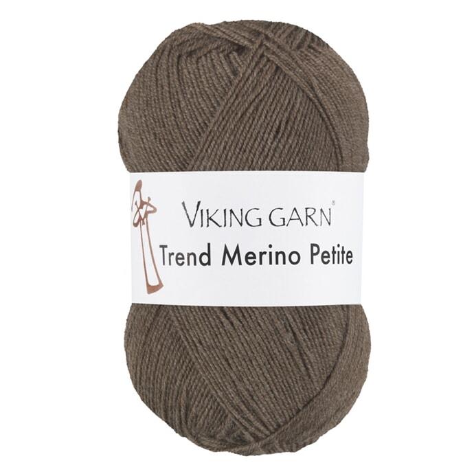 TREND MERINO PETITE Brun melert - 398