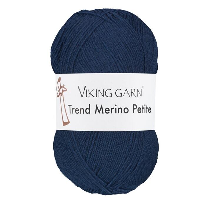 TREND MERINO PETITE Marineblå - 326