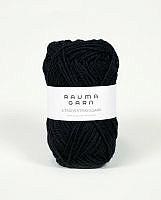 3-TR. STRIKKEGARN Svart - 136