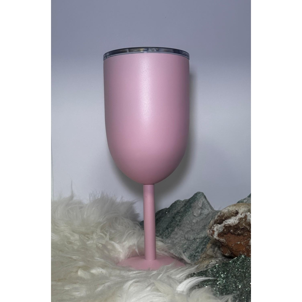Termo vinglass Lys rosa