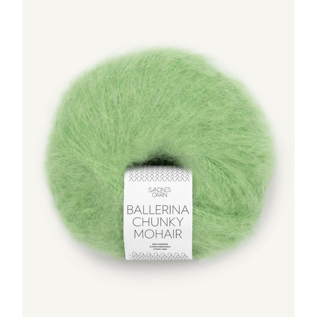 8733 Ballerina Chunky Mohair Spring Green