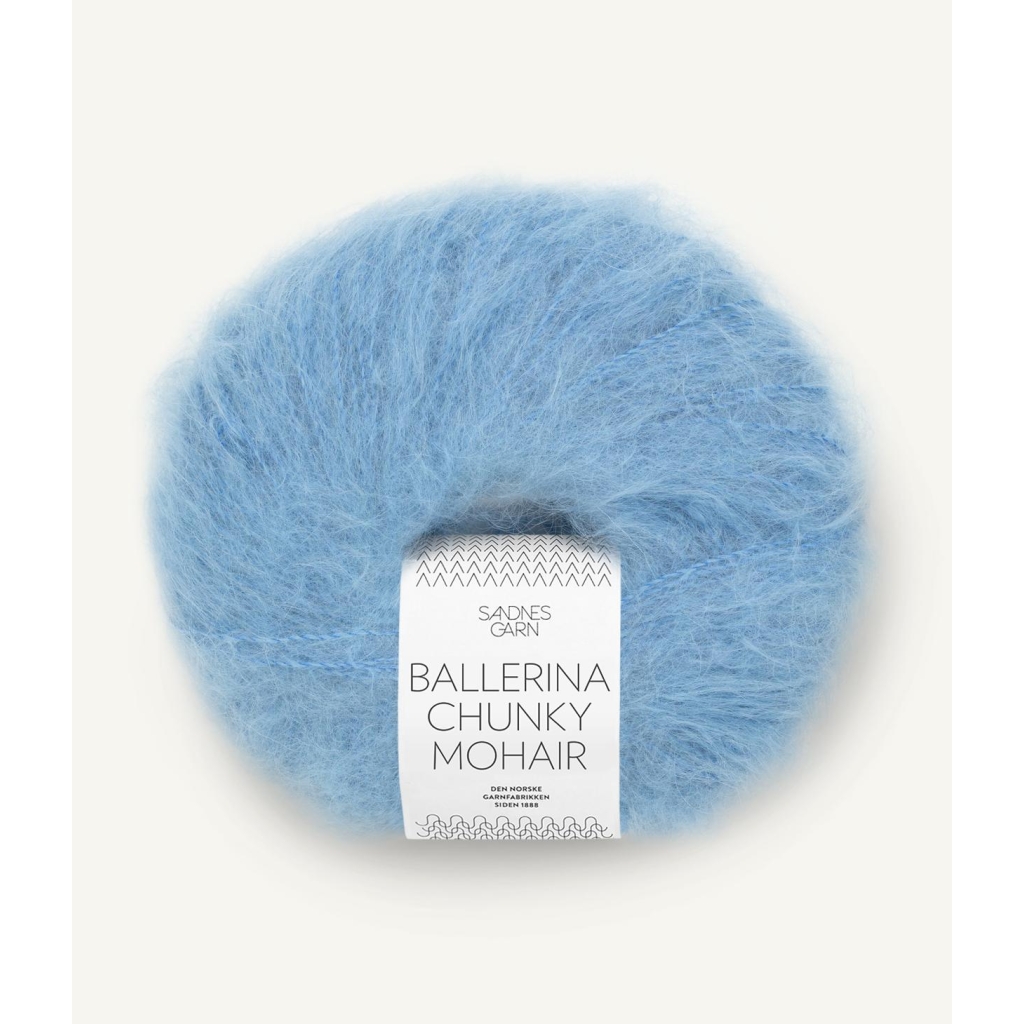 5824 Ballerina Chunky Mohair Provence blue