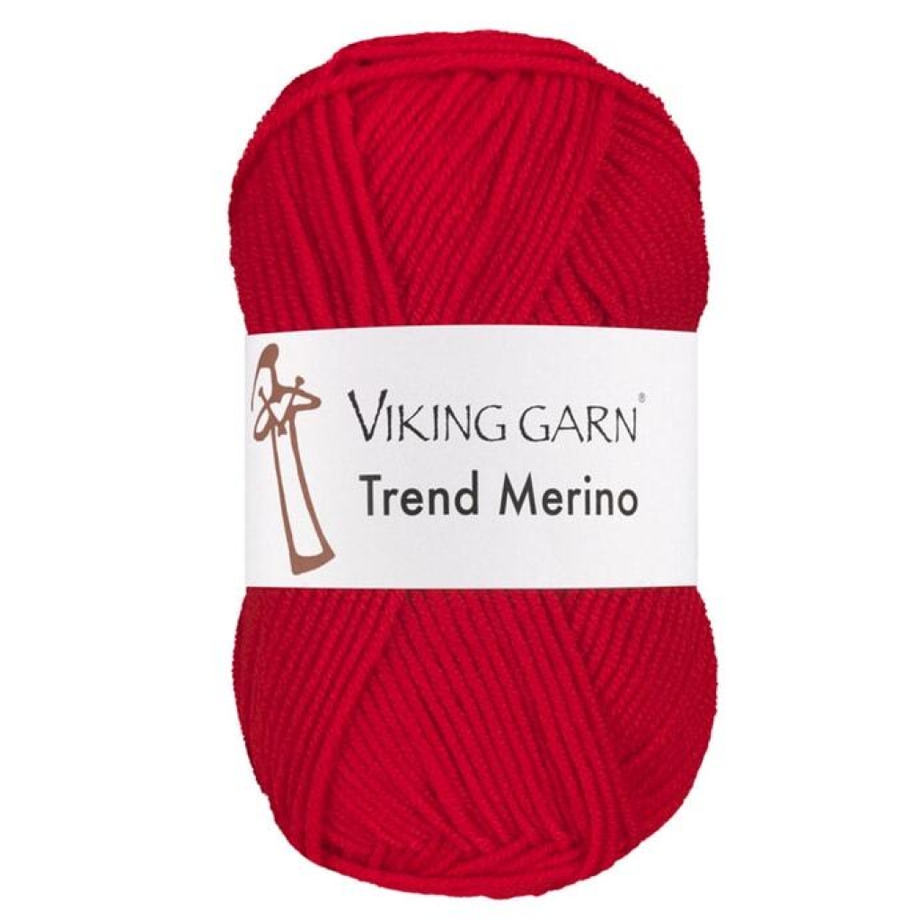 TREND MERINO Rød - 450