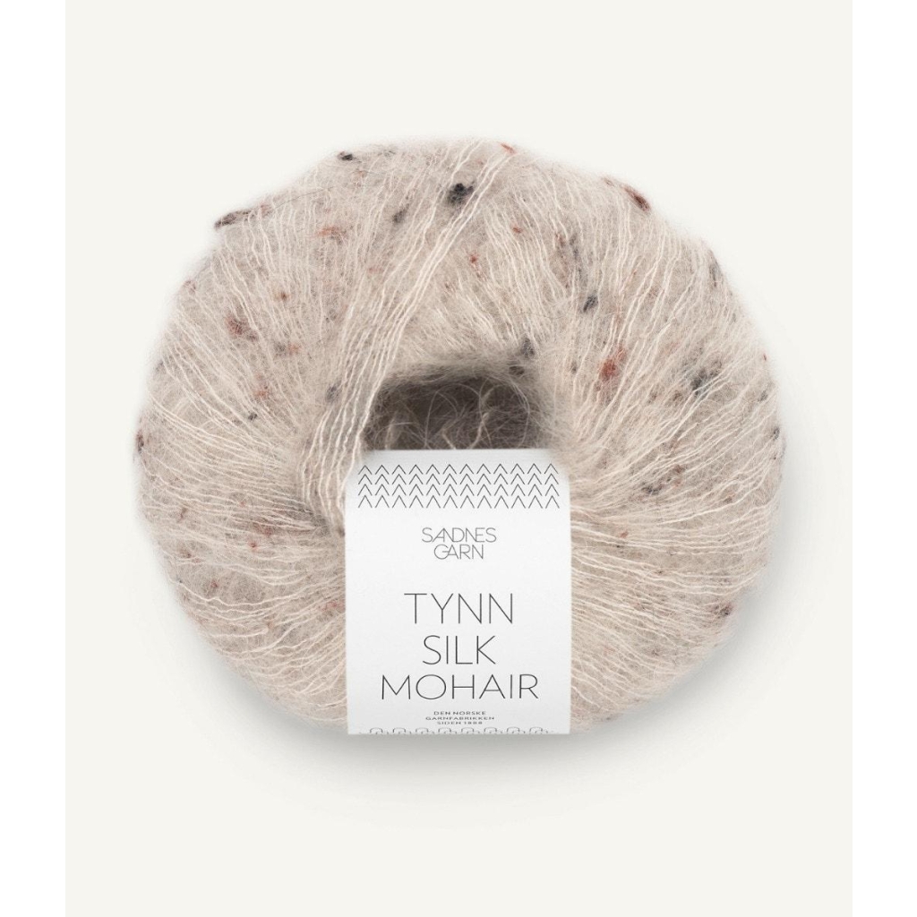 Tynn Silk Mohair Greige Tweed 2600
