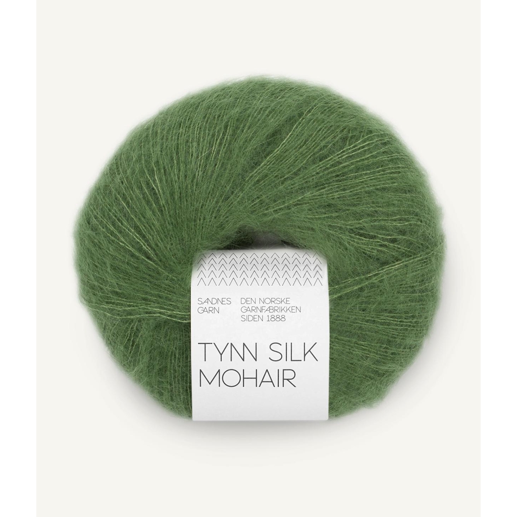 8753 Tynn Silk Mohair Vineyard green