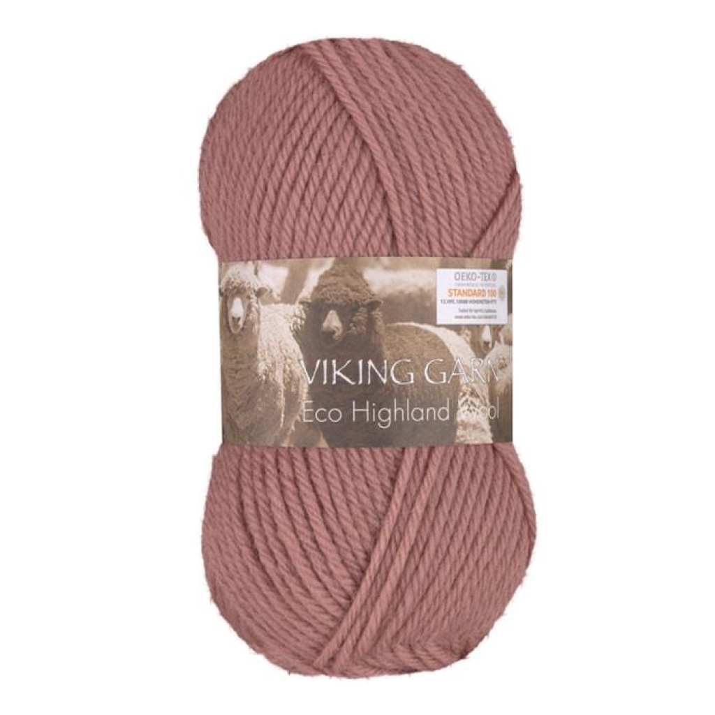 ECO HIGHLAND WOOL Gammelrosa - 282