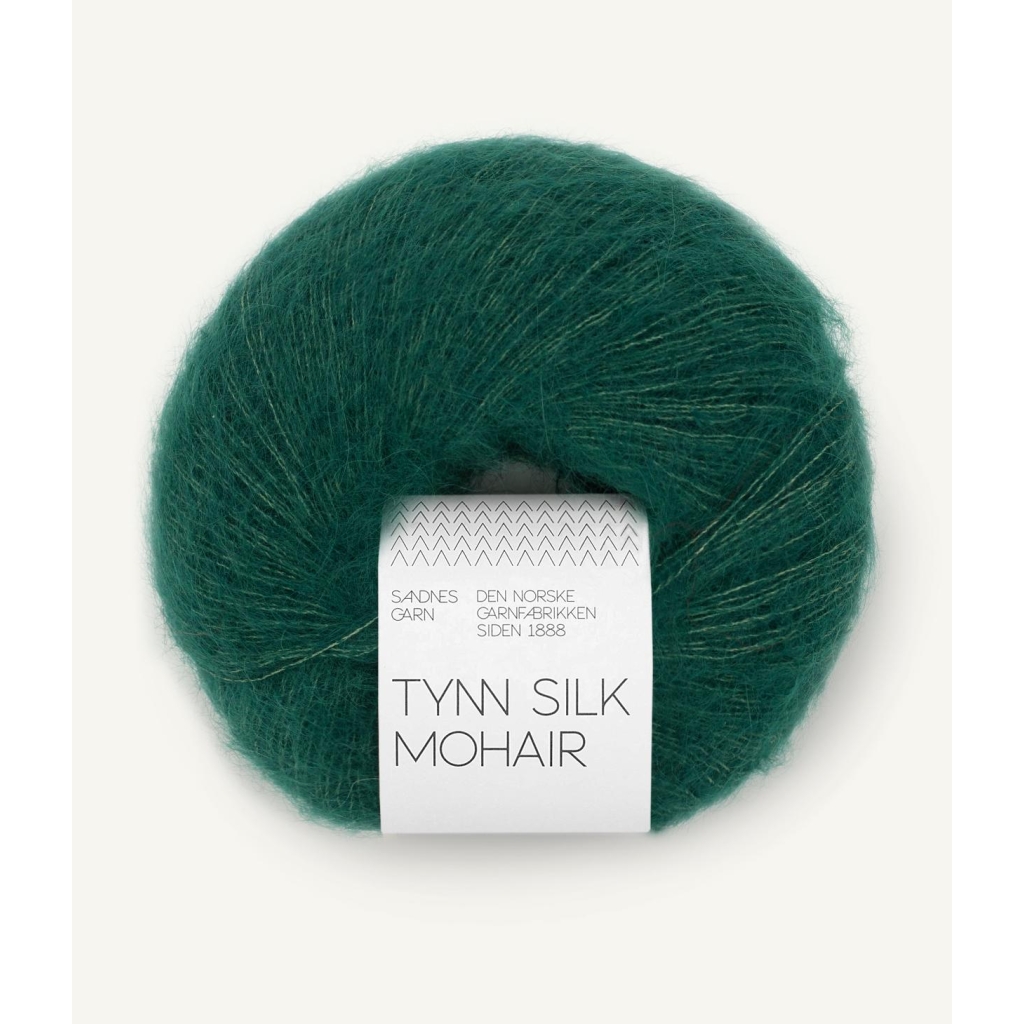 7772 Tynn Silk Mohair Rain forest