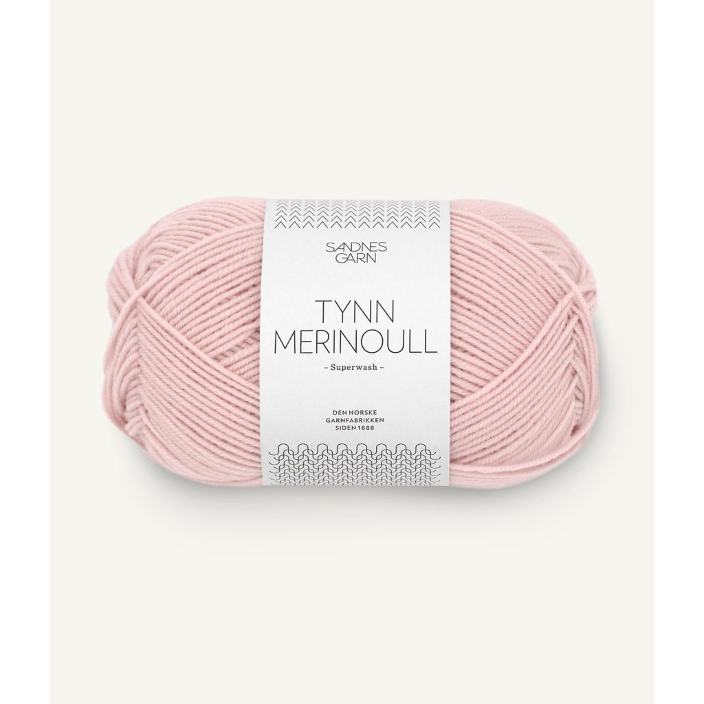 3511 Tynn Merinoull Pudderrosa