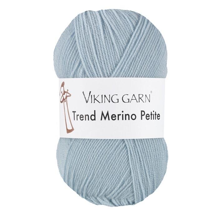 TREND MERINO PETITE Lys blå - 380