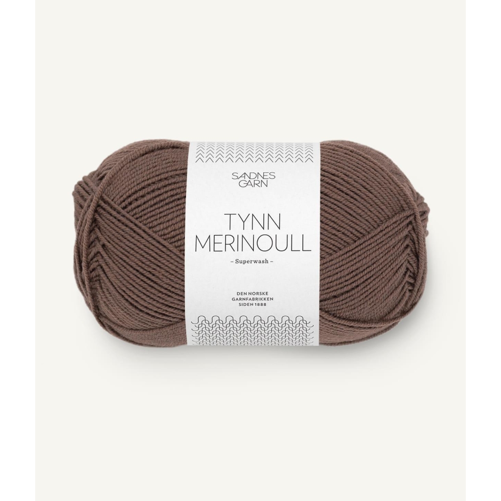 3161 Tynn Merinoull Mellombrun