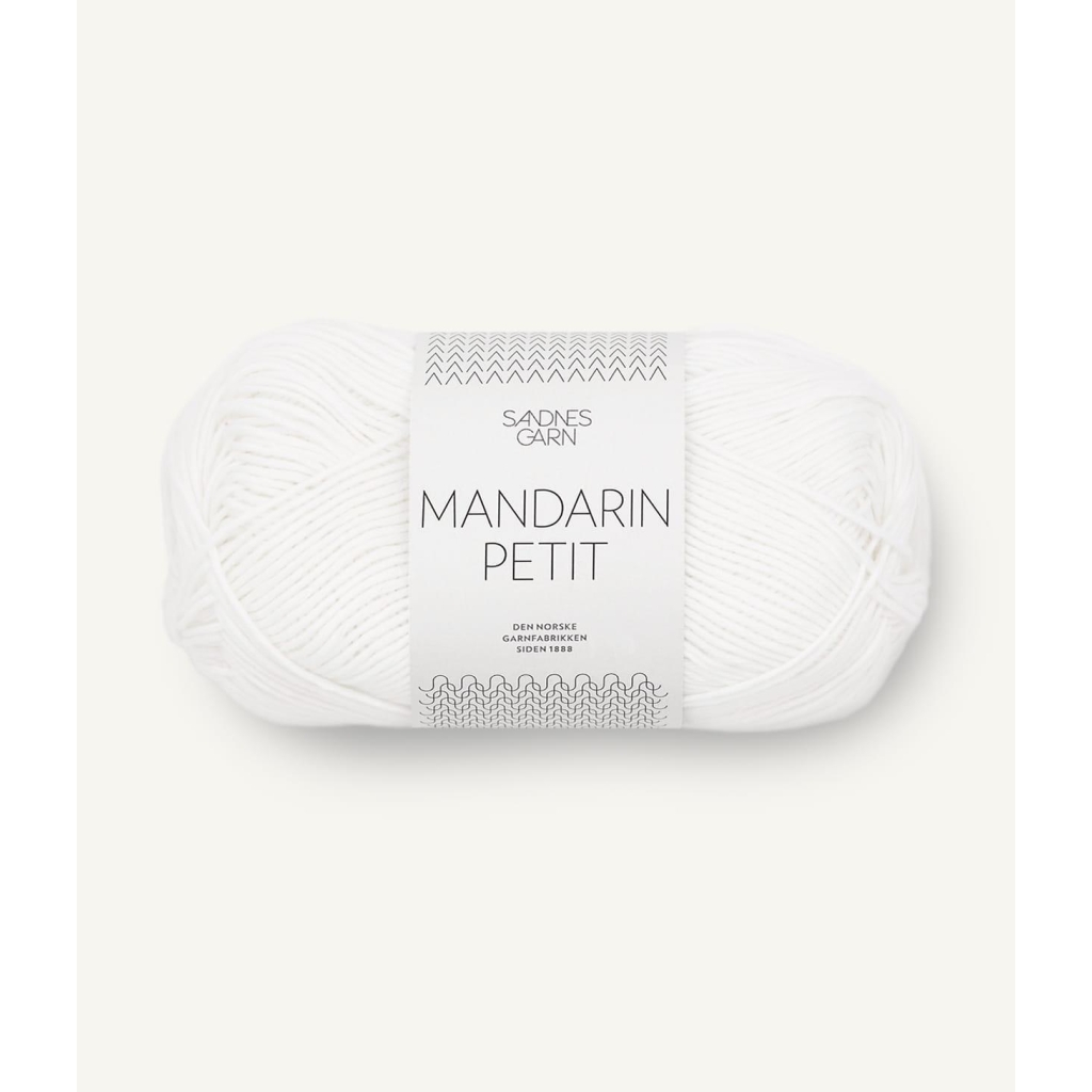 1001 Mandarin Petit Optisk Hvit