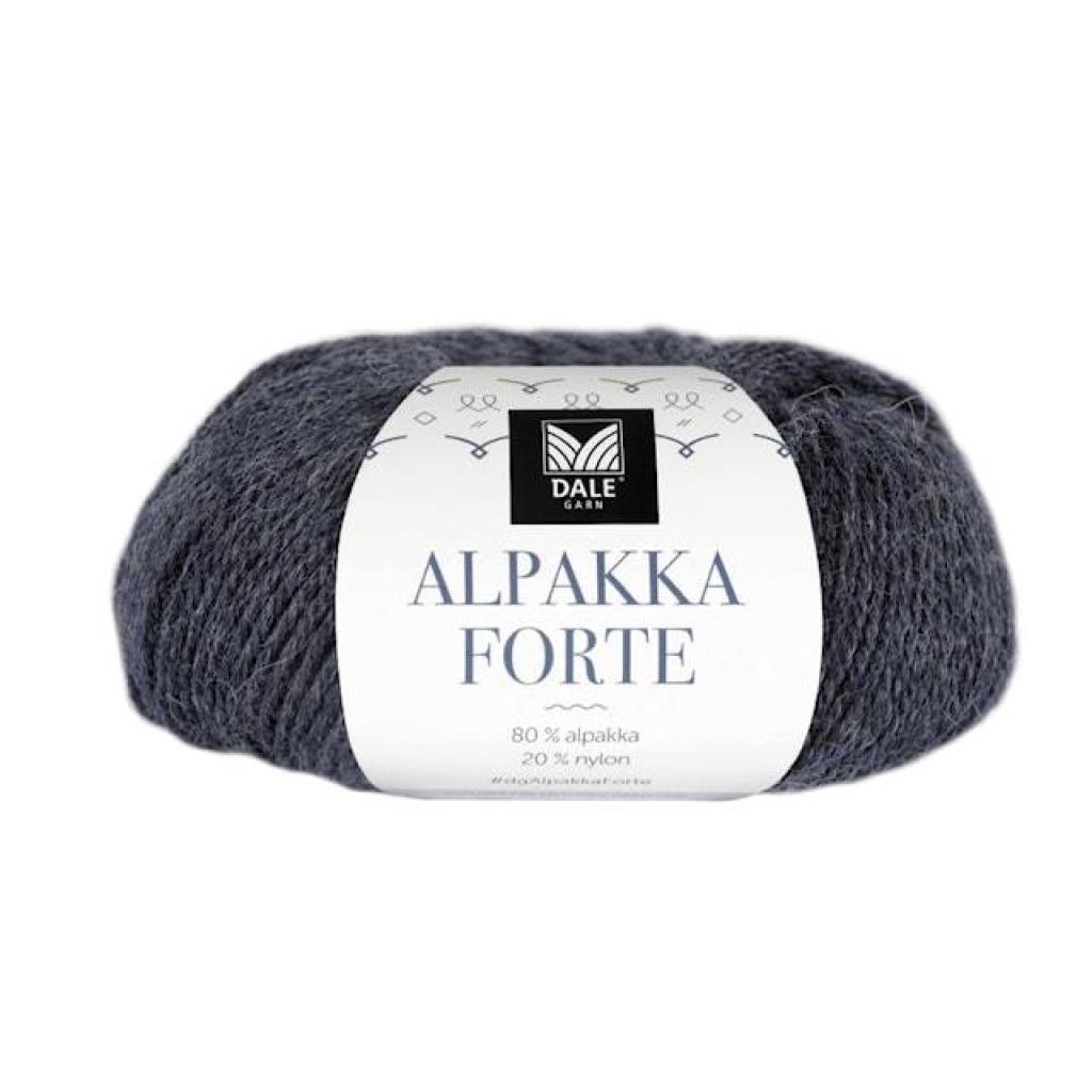 Alpakka Forte - Indigo melert