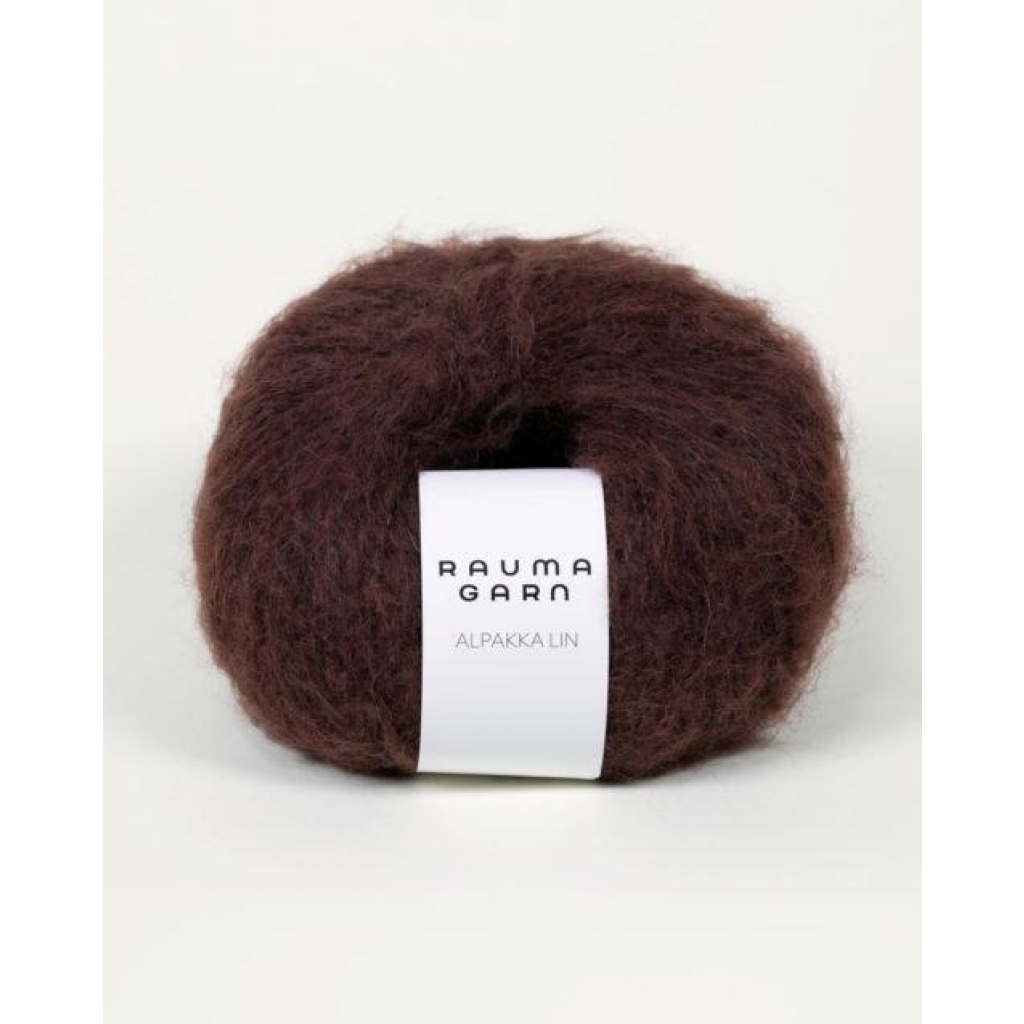 UT Alpakka Lin Sjokoladebrun