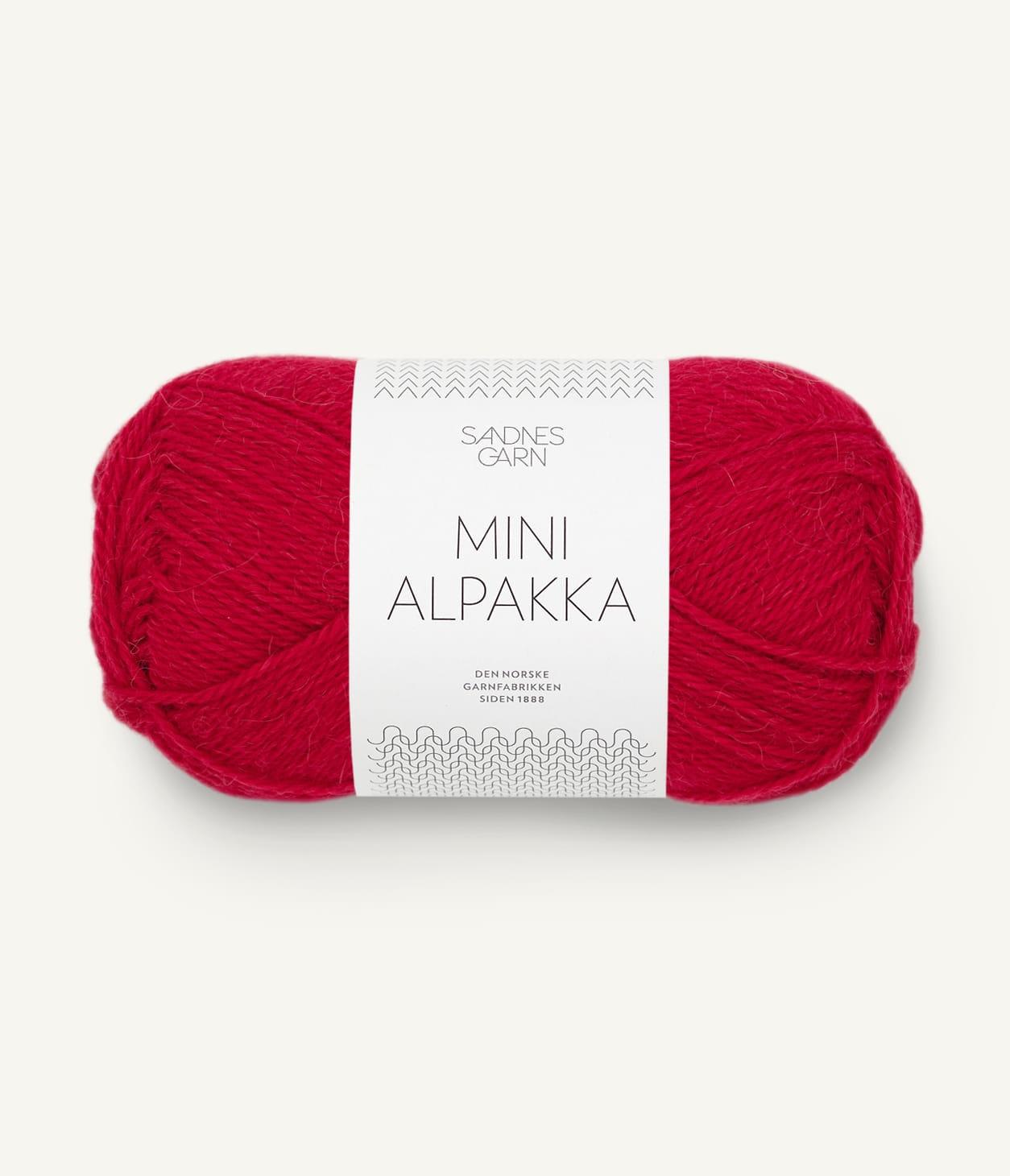 4219 Mini Alpakka Rød