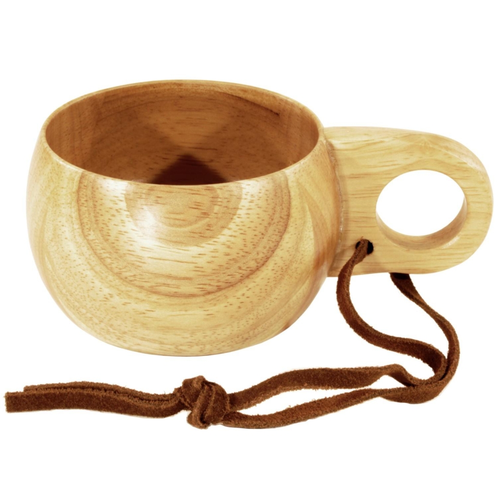 Trekopp m/handtak og laerrem