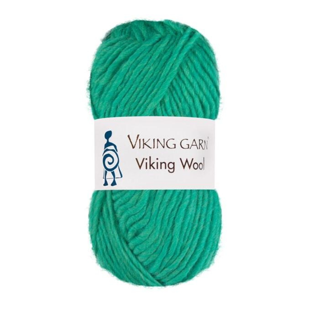 VIKING WOOL Eplegrønn - 530