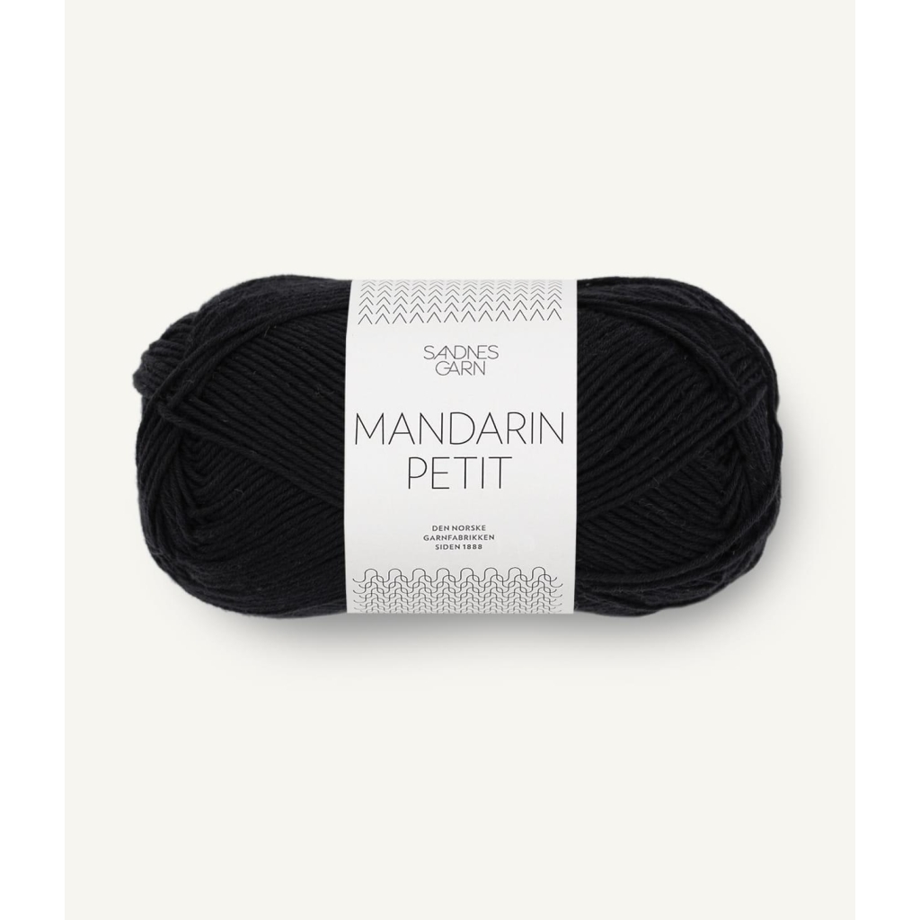 1099 Mandarin Petit Svart