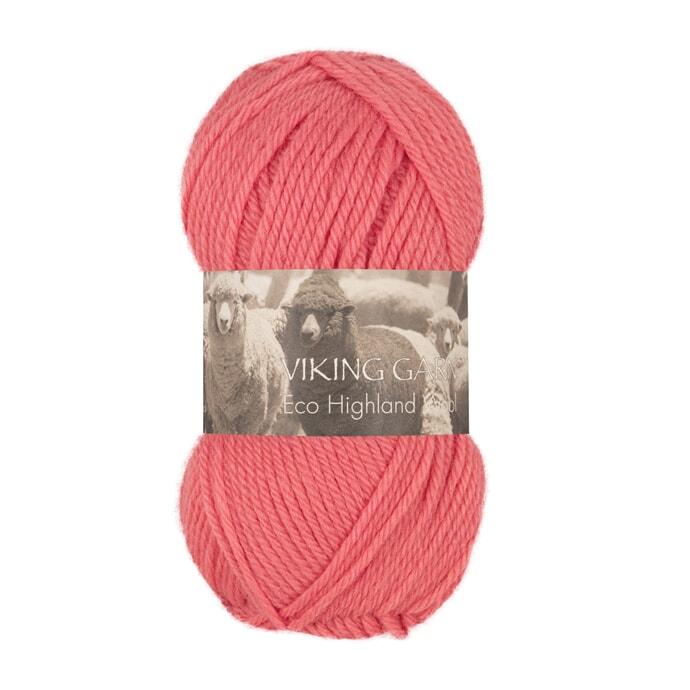 ECO HIGHLAND WOOL Korall - 264
