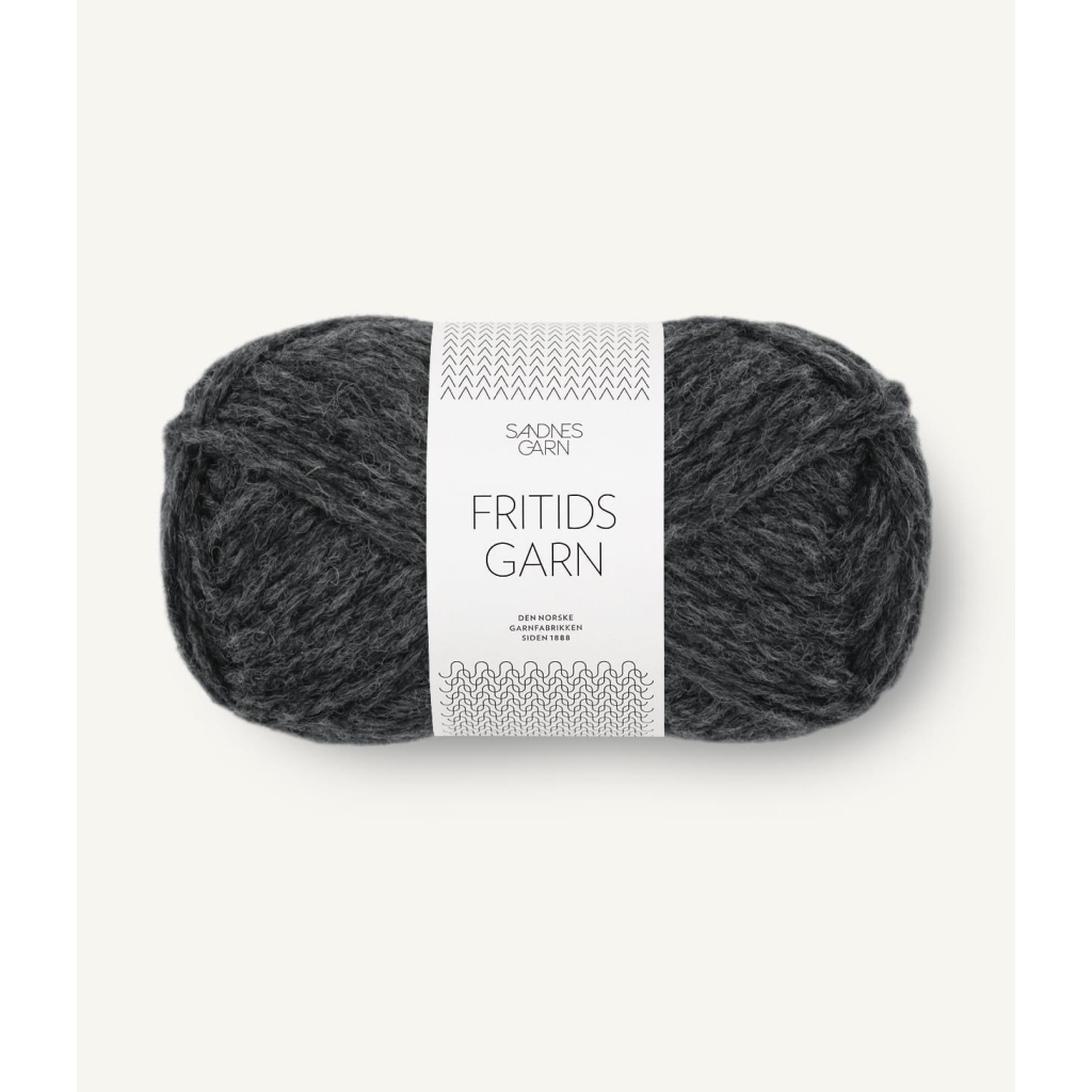 1088 Fritidsgarn Koks melert