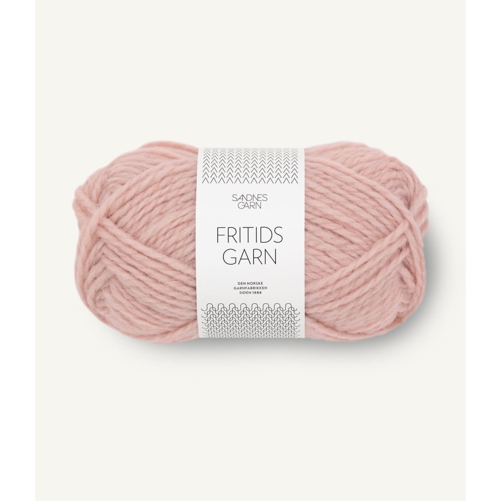 3511 Fritidsgarn Pudder Rosa