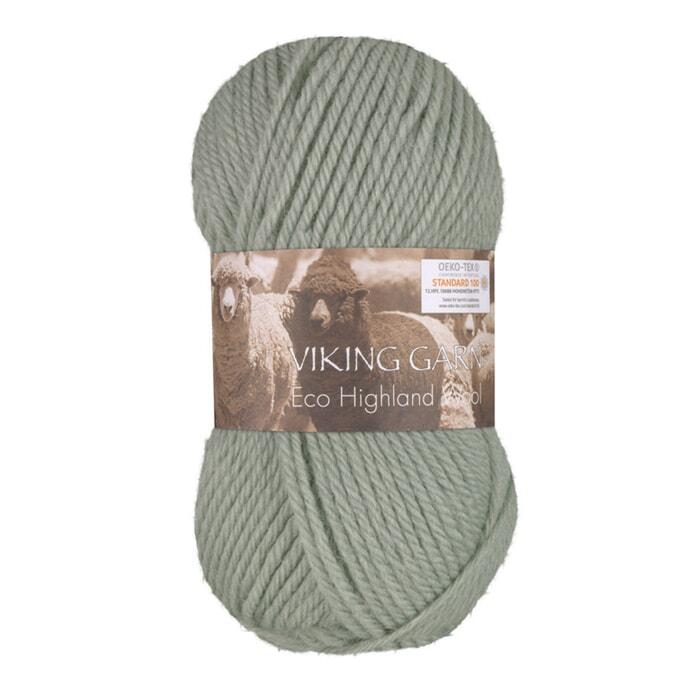 ECO HIGHLAND WOOL Støvel lys grønn - 235