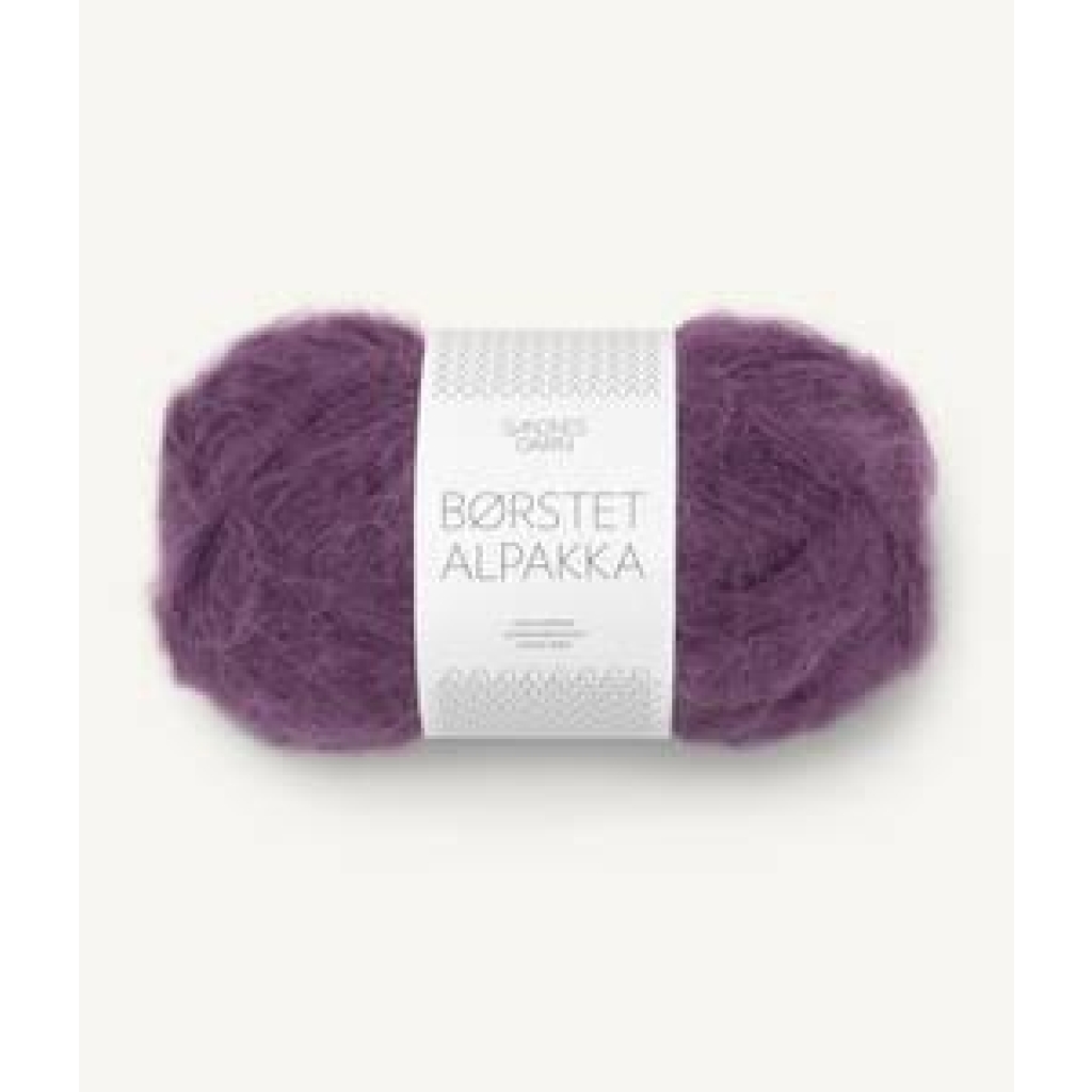 4672 Børstet Alpakka Bjørnebærsaft