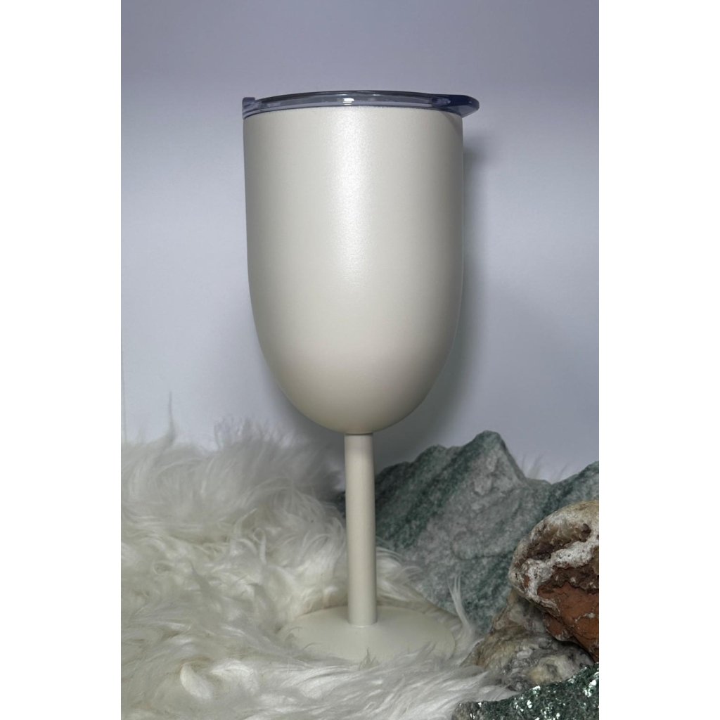 Termo vin-glass hvit