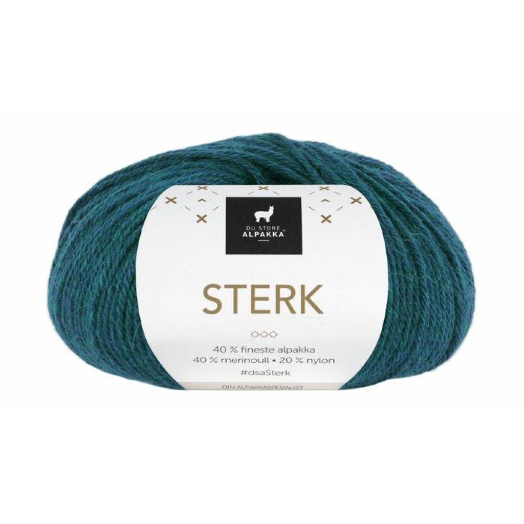 STERK Blågrønn melert - 887