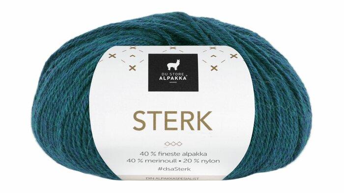 STERK Blågrønn melert - 887