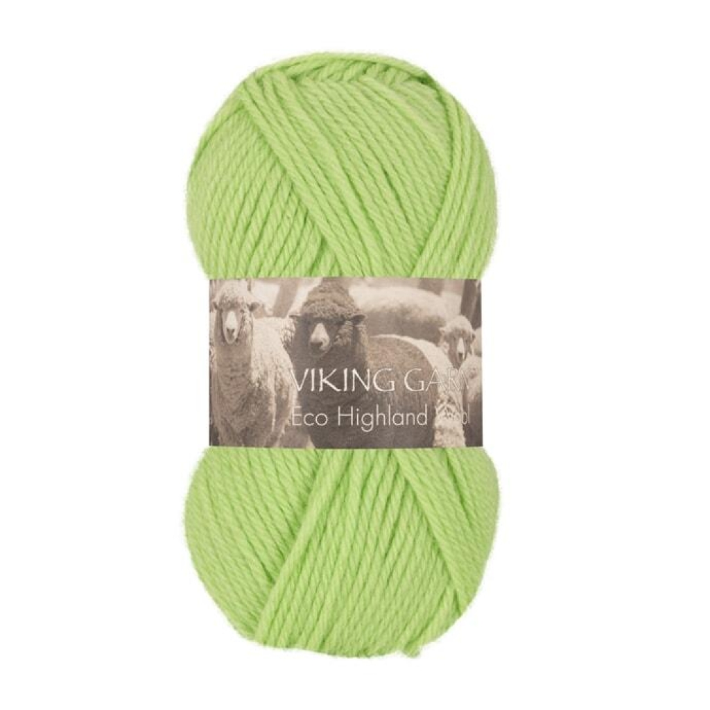 ECO HIGHLAND WOOL Lys grønn - 231