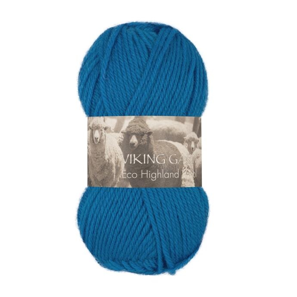 ECO HIGHLAND WOOL Kongeblå - 225