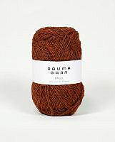 FINULL Rustrød mørkmelert - 4132