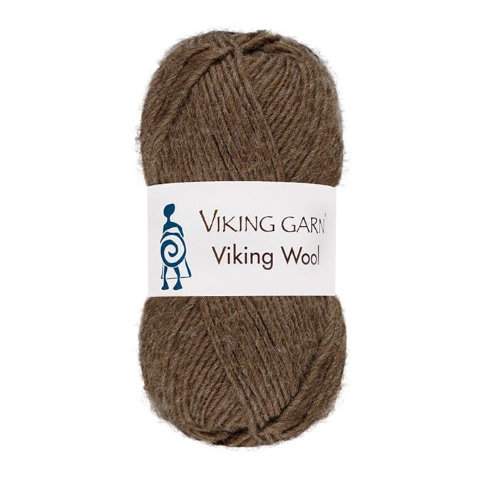 VIKING WOOL Brun - 508