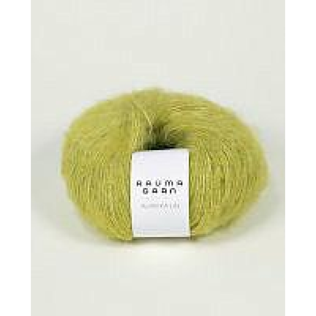 Alpakka Lin Spiregrønn - 1363