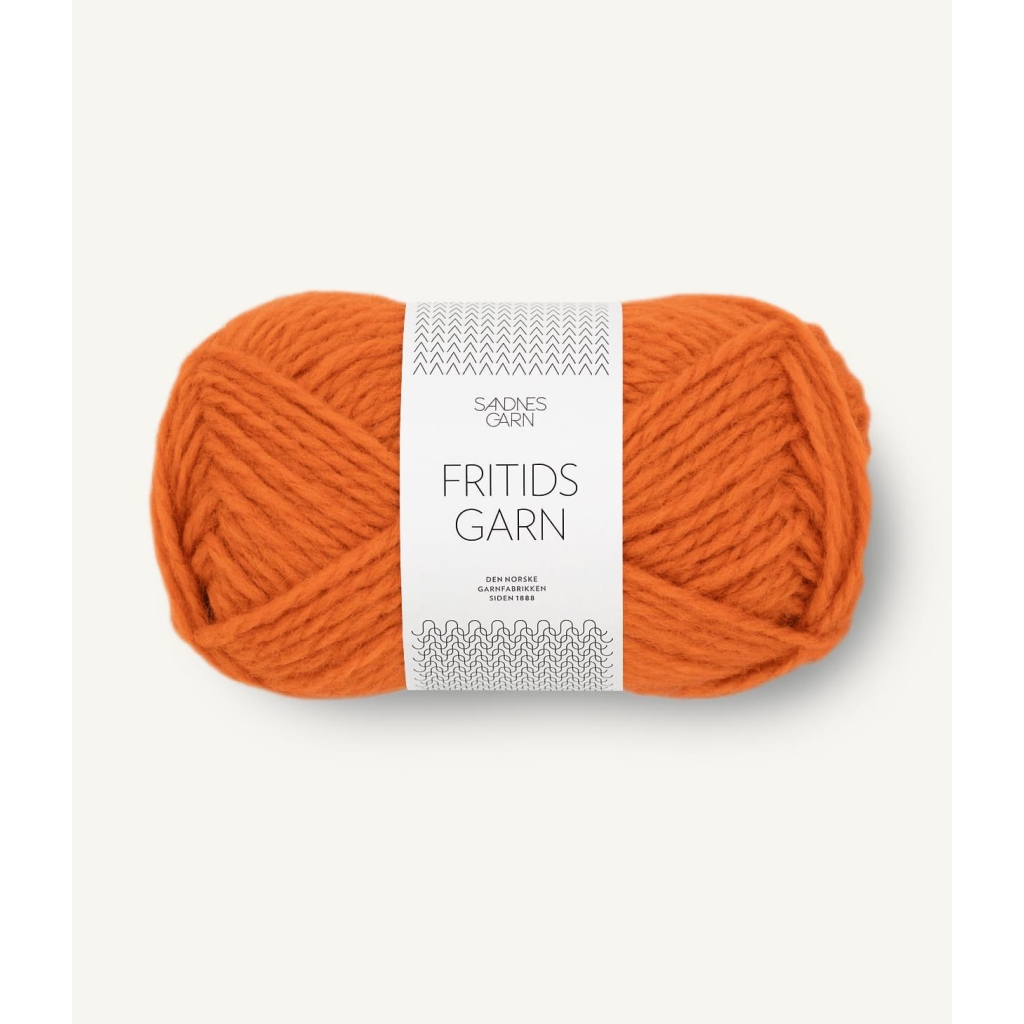3326 Fritidsgarn Oransje