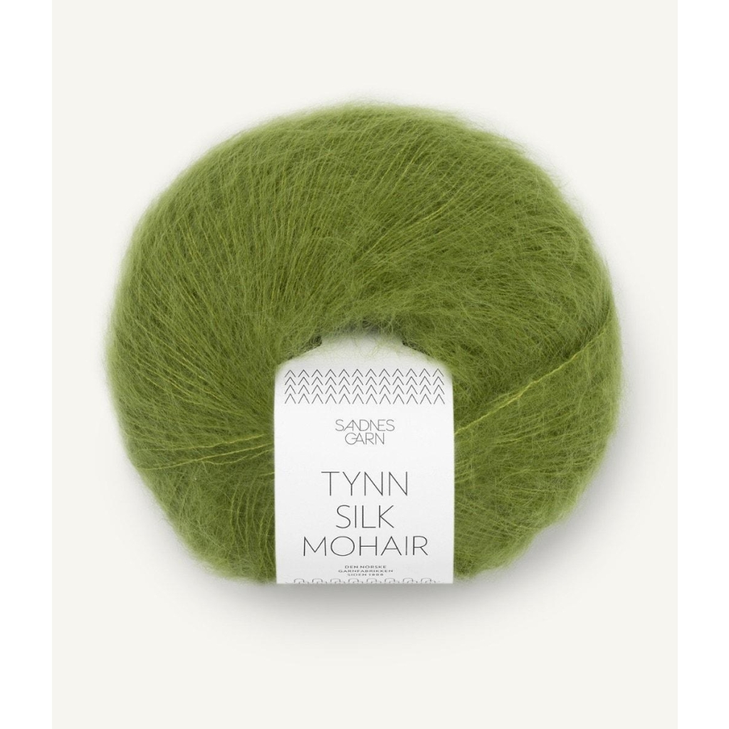 Tynn silk mohair matcha 9564