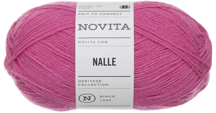 Nalle mørk rosa 539 vadelma