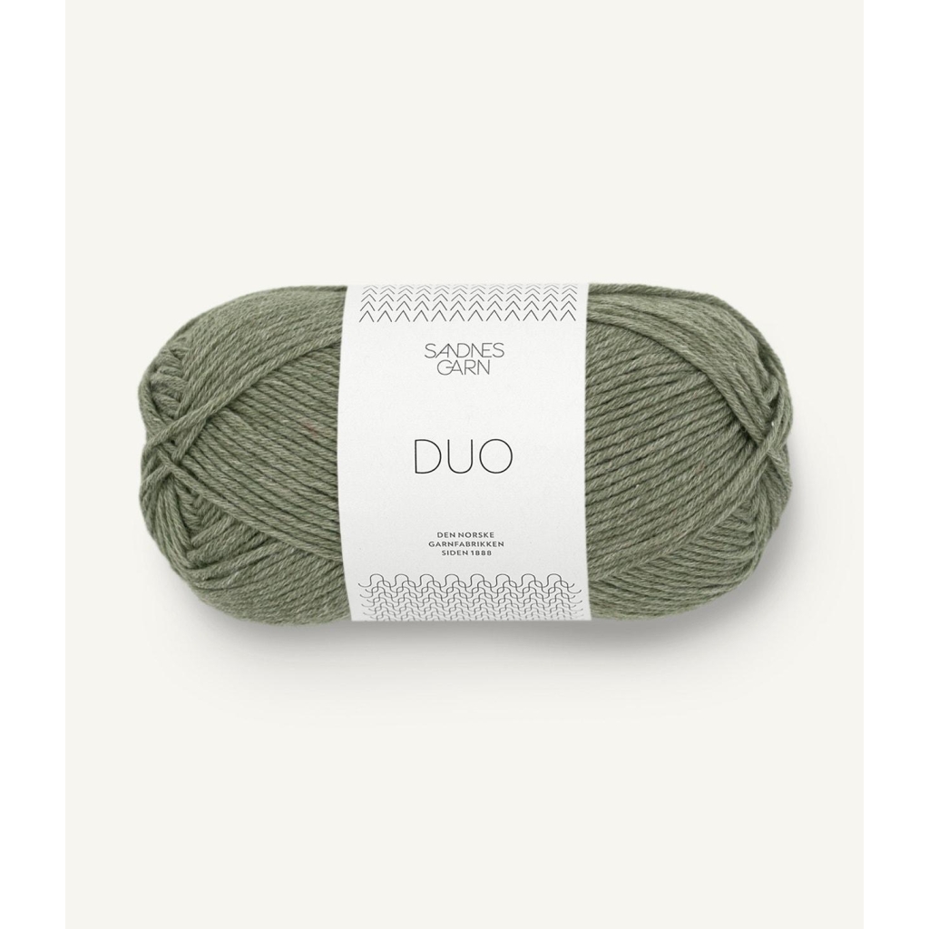 9551 Duo Støvet Mosegrønn